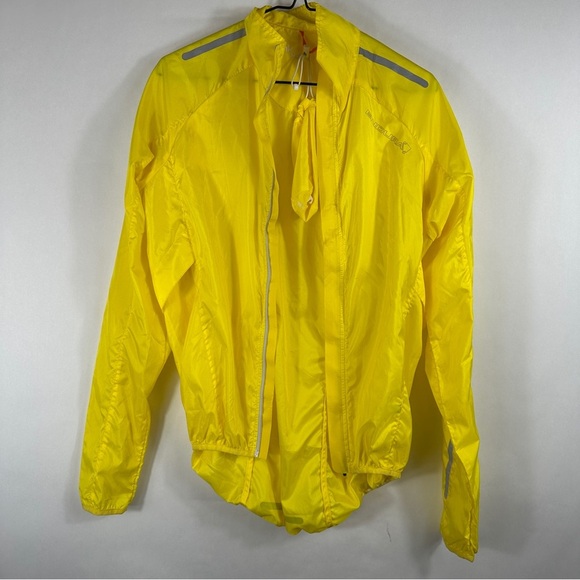 Endura Pakajak Hi Viz Bright Yellow Windbreaker Jacket - Picture 1 of 12